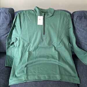 Nike Tour High Zip Pique Pullover